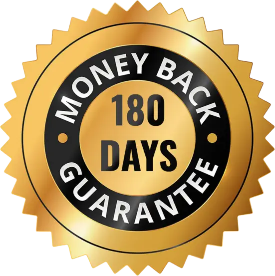 JellyFit Pro 60-day money-back guarantee seal